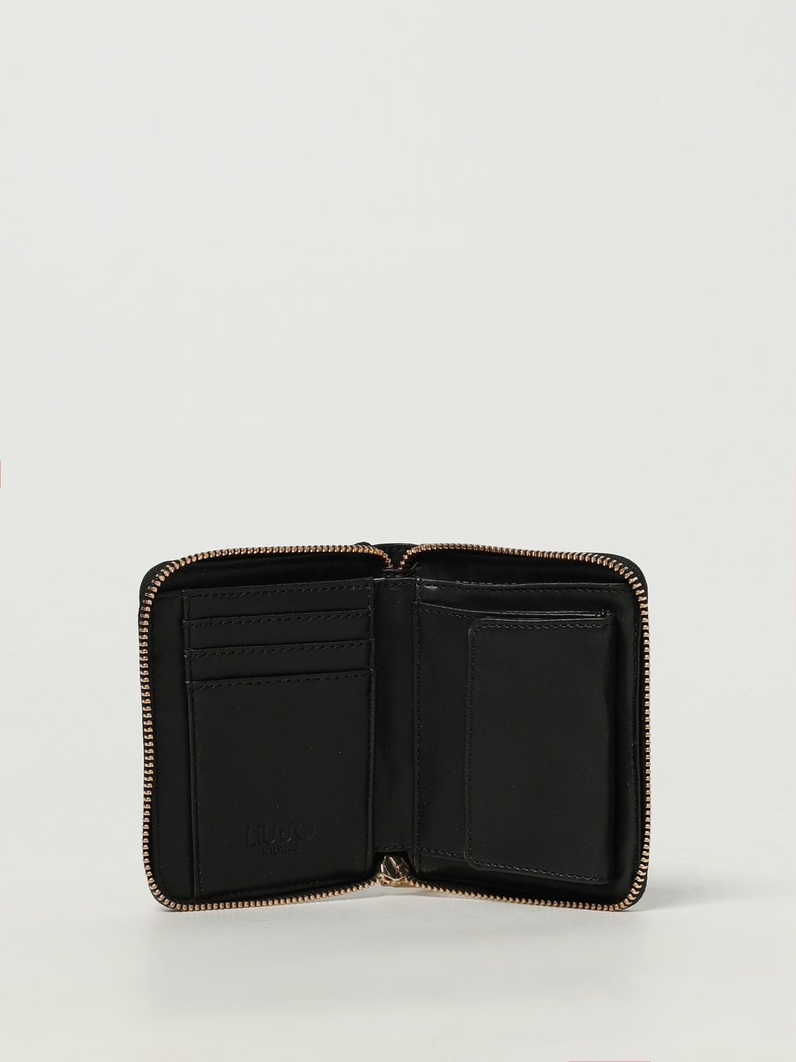 財布・小物その他 LIU JO Woman Wallet Black AA5156E0058 22222 NEW Liu Jo - Zip Around Small Wallet Black - AA5156E0058