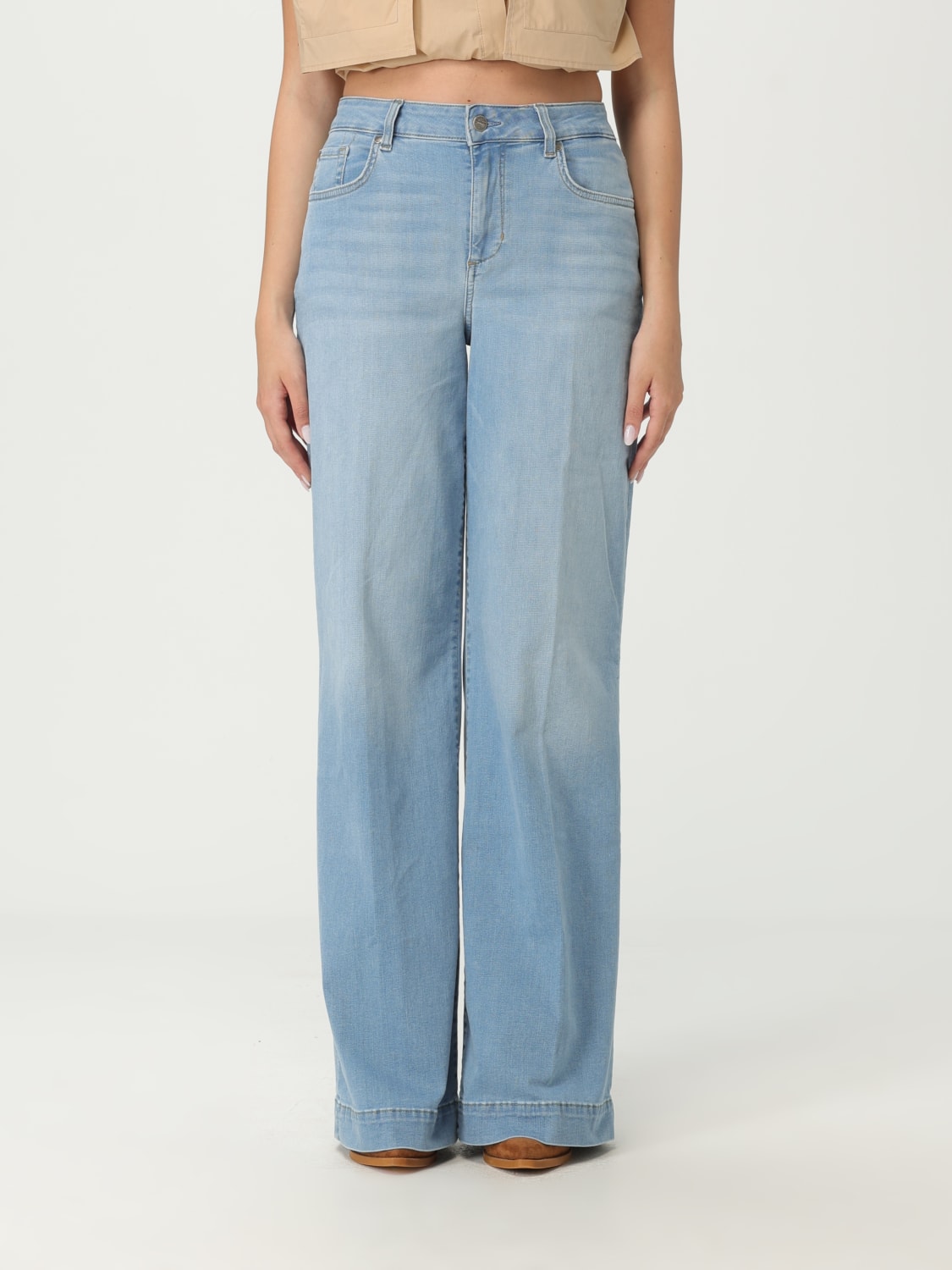 LIU JO JEANS: Jeans woman Liu Jo, Stone Washed - Img 1