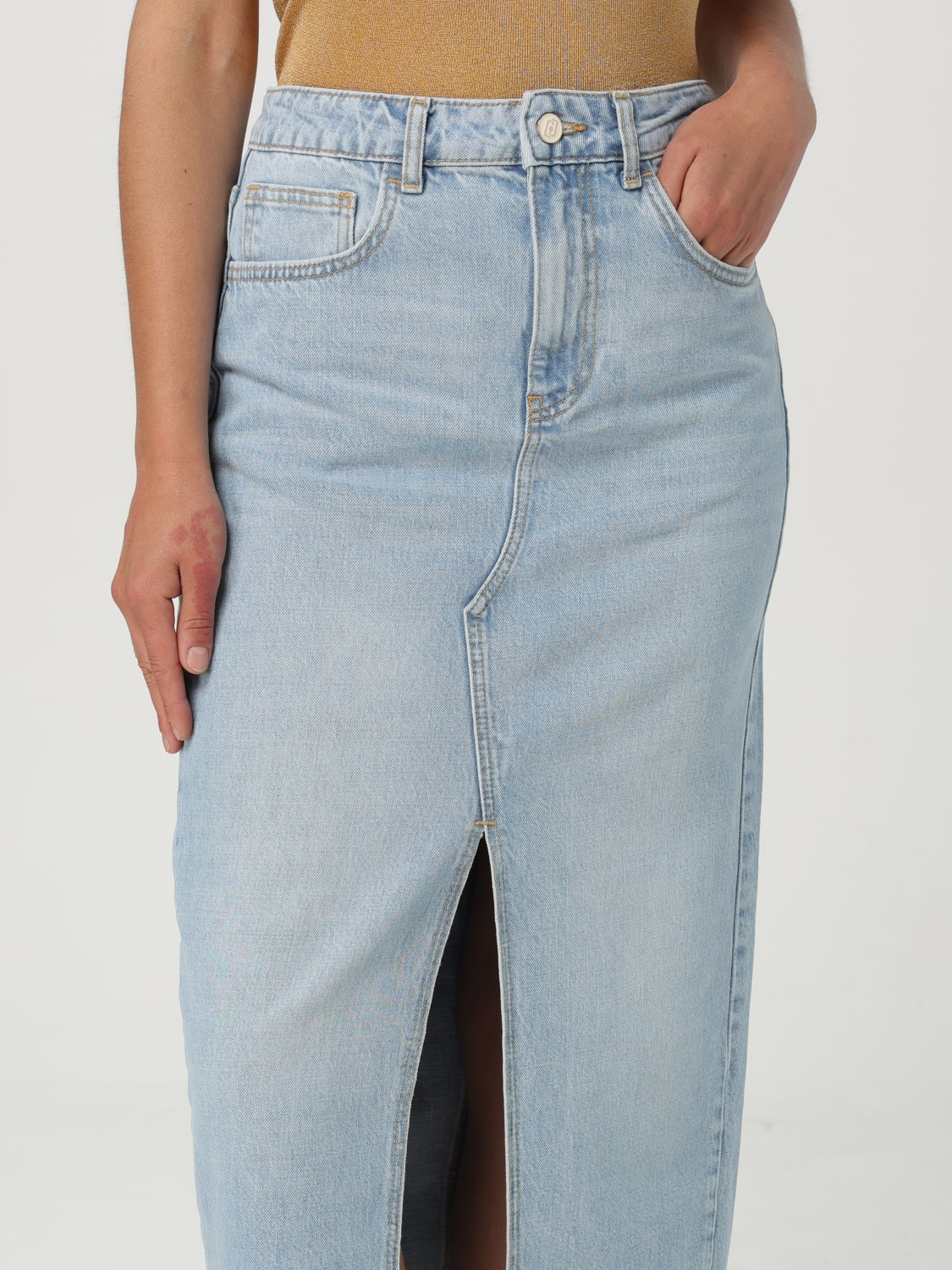 LIU JO FALDA: Falda mujer Liu Jo, Denim - Img 3