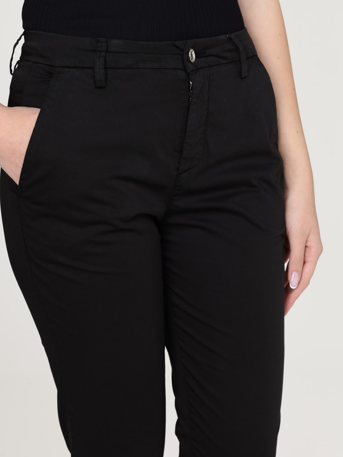 パンツ LIU JO Woman Pants Black WA5417T4810 22222 LIU JO: Pants woman - Black | Liu Jo pants WA5449T4810