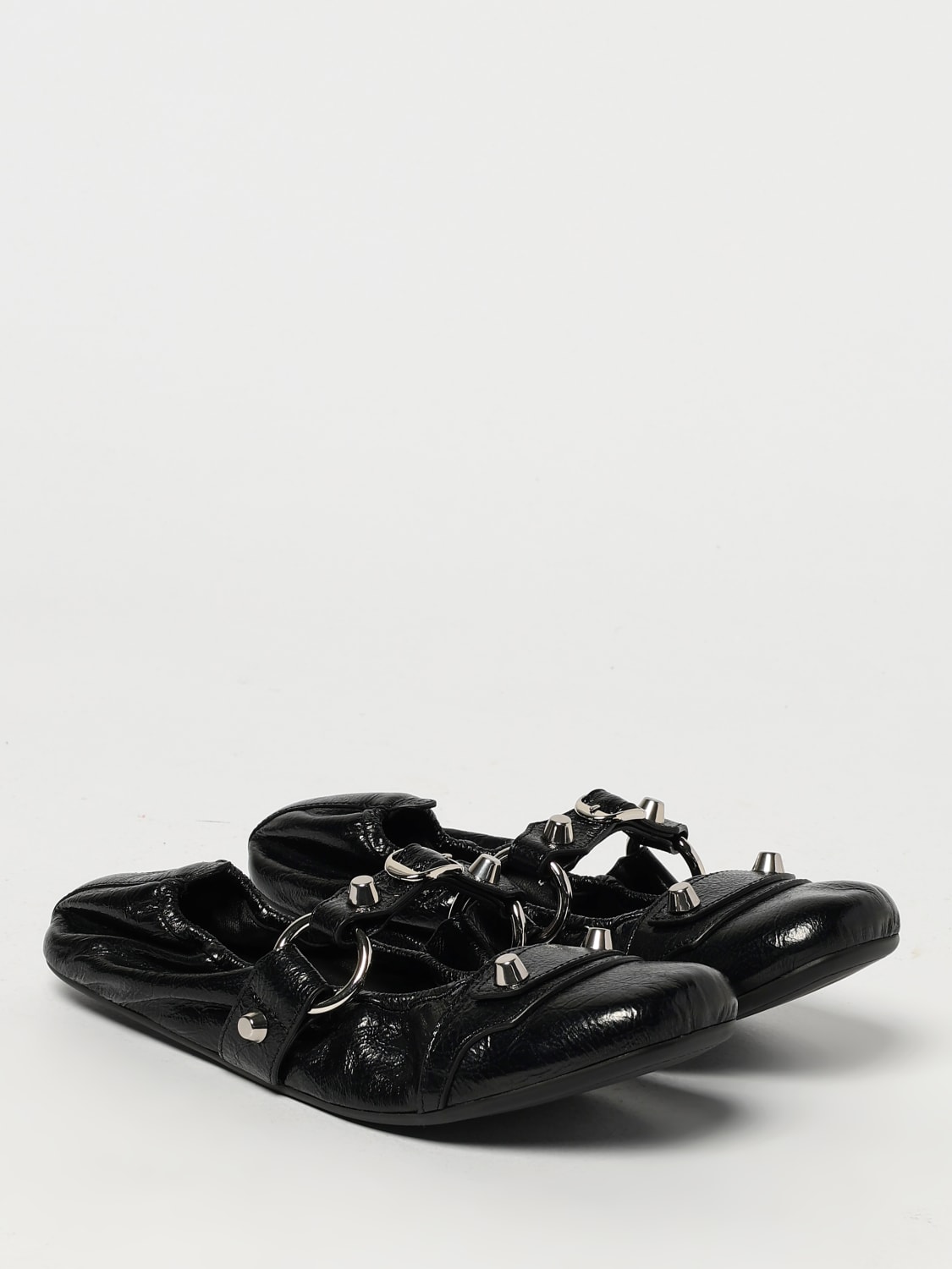 BALENCIAGA MANOLETINAS: Sandalias de tacón mujer Balenciaga, Negro - Img 2