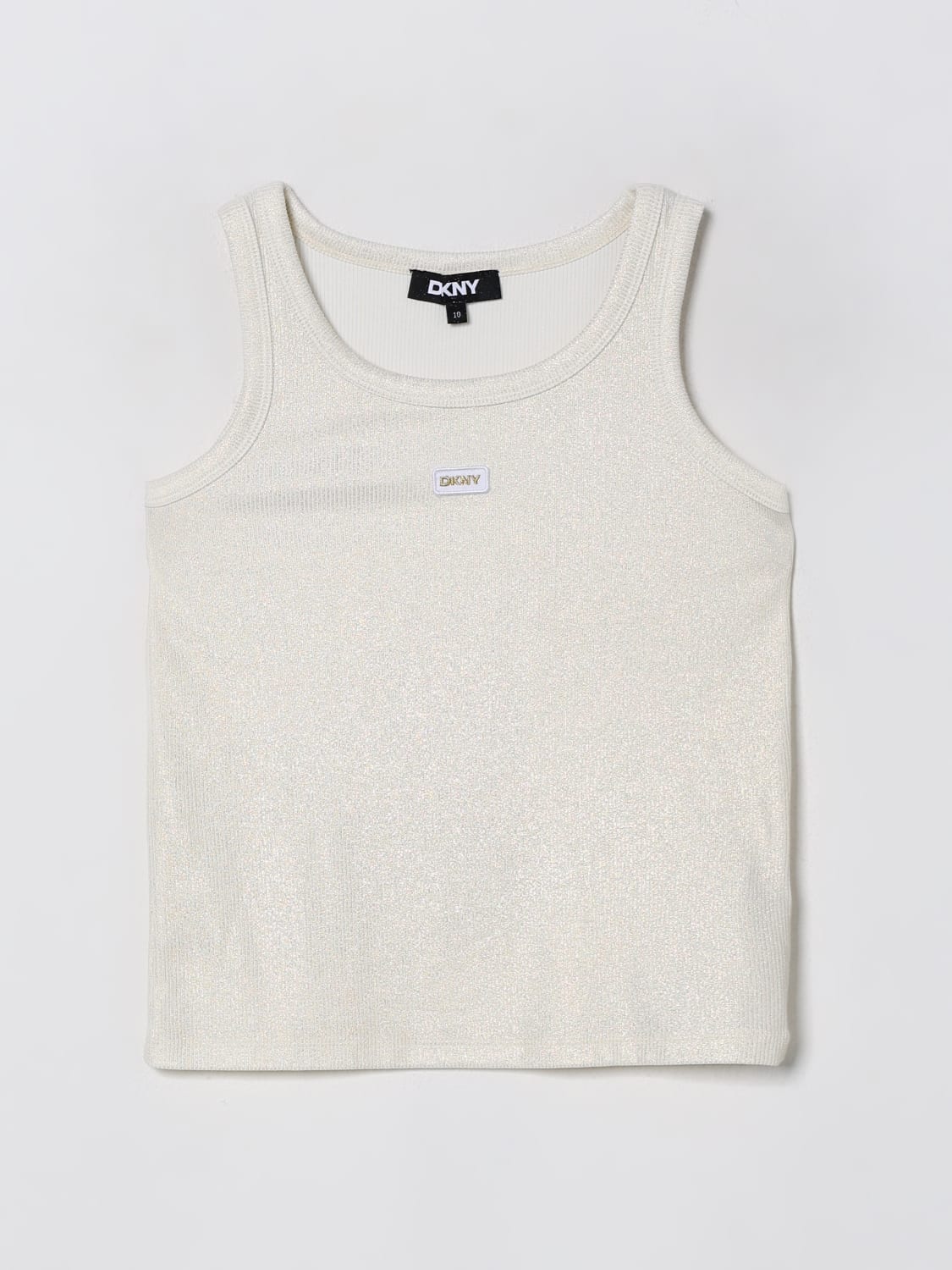 DKNY T-SHIRT: T-shirt kinder Dkny, Gold - Img 1