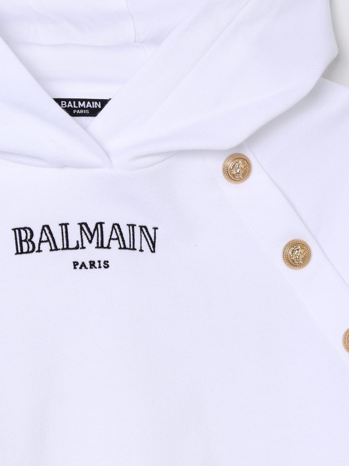 BALMAIN JERSEY: Jersey niños Balmain, Blanco - Img 3