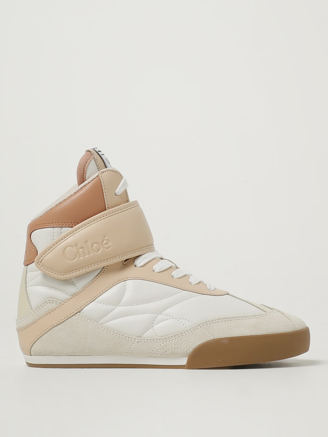 スニーカー CHLOE Women Sneakers CHC25U07HSL6H1 PINK Chloe Chloe Pink Low Top Sneakers | jentestore