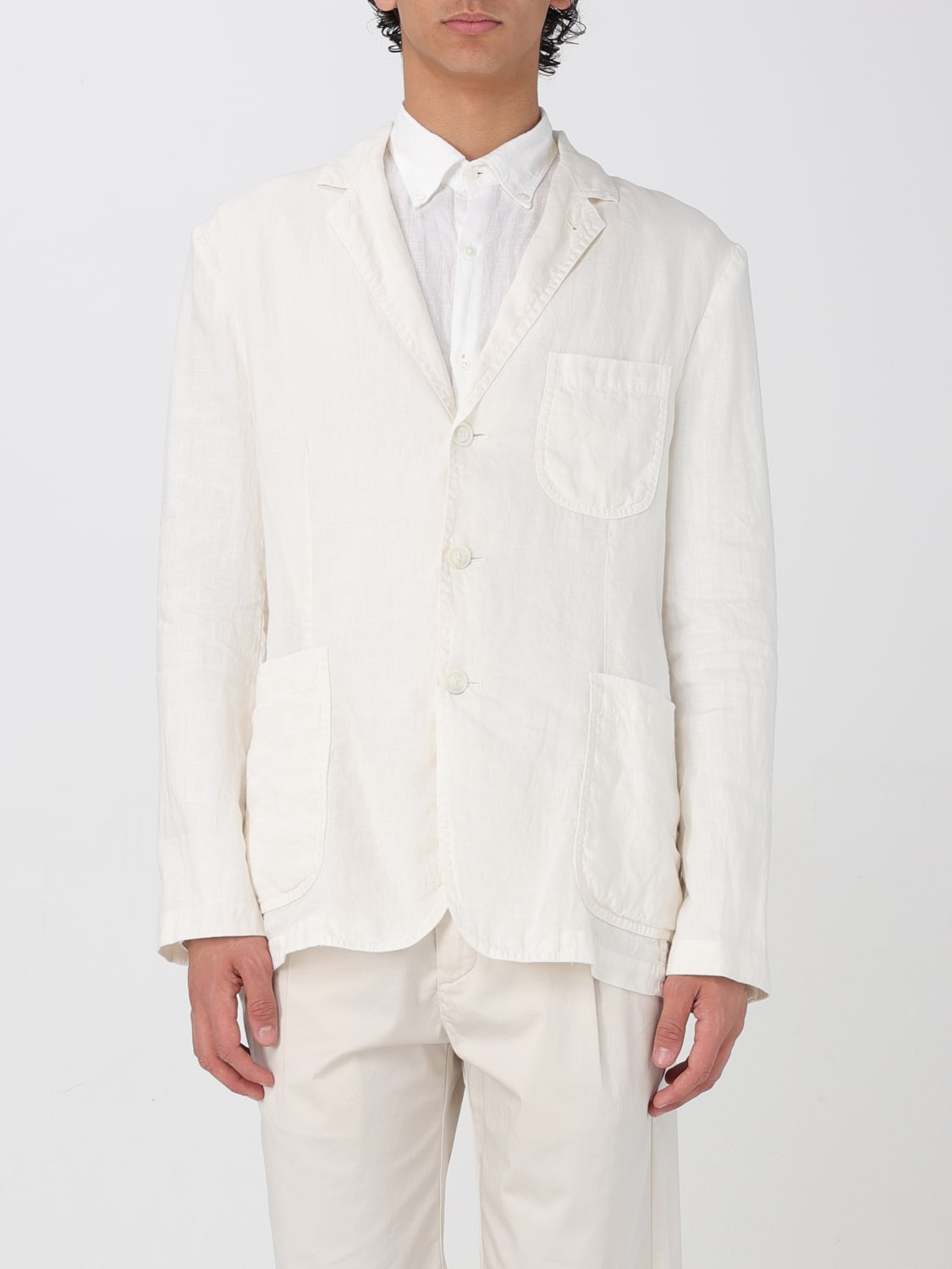 ASPESI JACKE: Jacke herren Aspesi, Weiß - Img 1