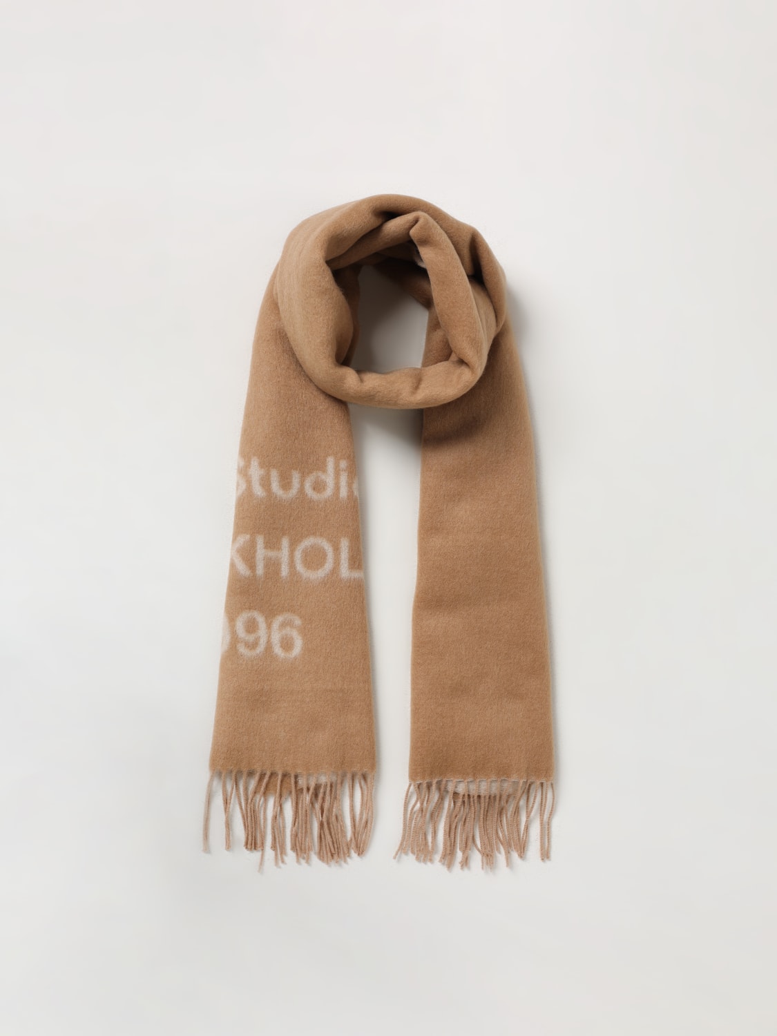マフラー・ストール ACNE STUDIOS Men Scarf Brown CA0367 CPQ ACNE STUDIOS: Scarf men - Brown | Acne Studios scarf CA0367