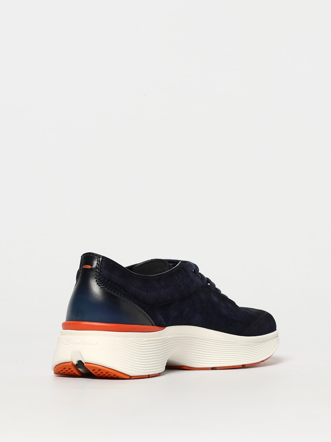 スニーカー SANTONI Men Sneakers Blue MBBC22070BARTSOG U60 SANTONI: Sneakers men - Blue | Santoni sneakers