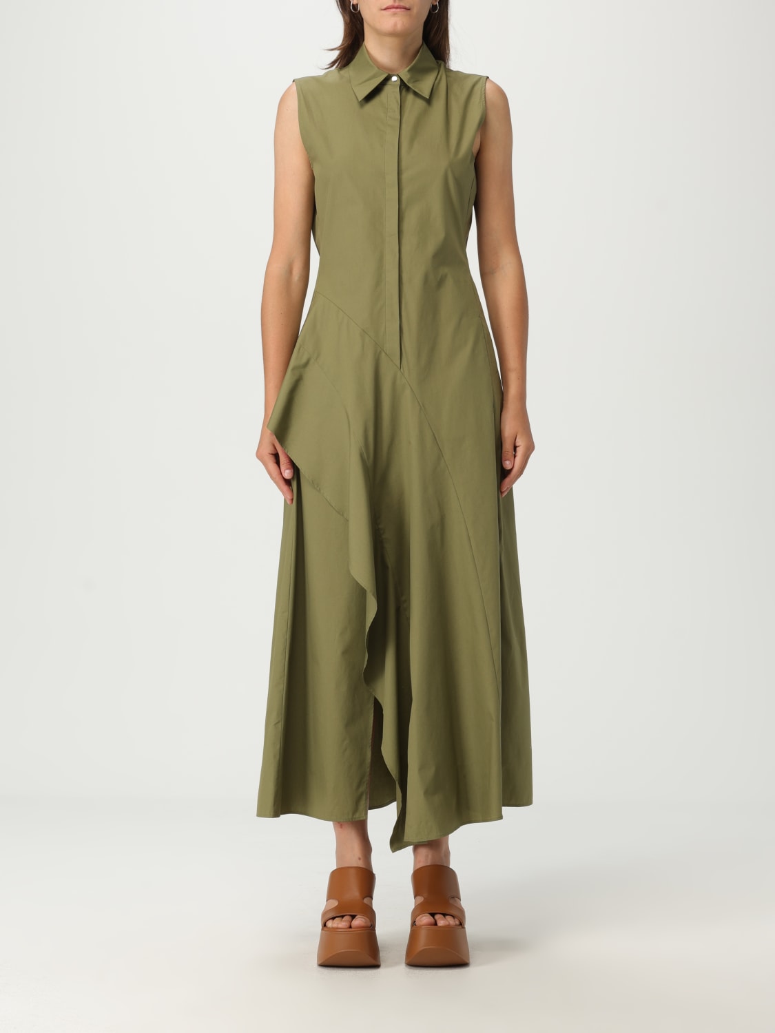 MAX MARA: Dress woman - Green | Max Mara dress 2516221112600