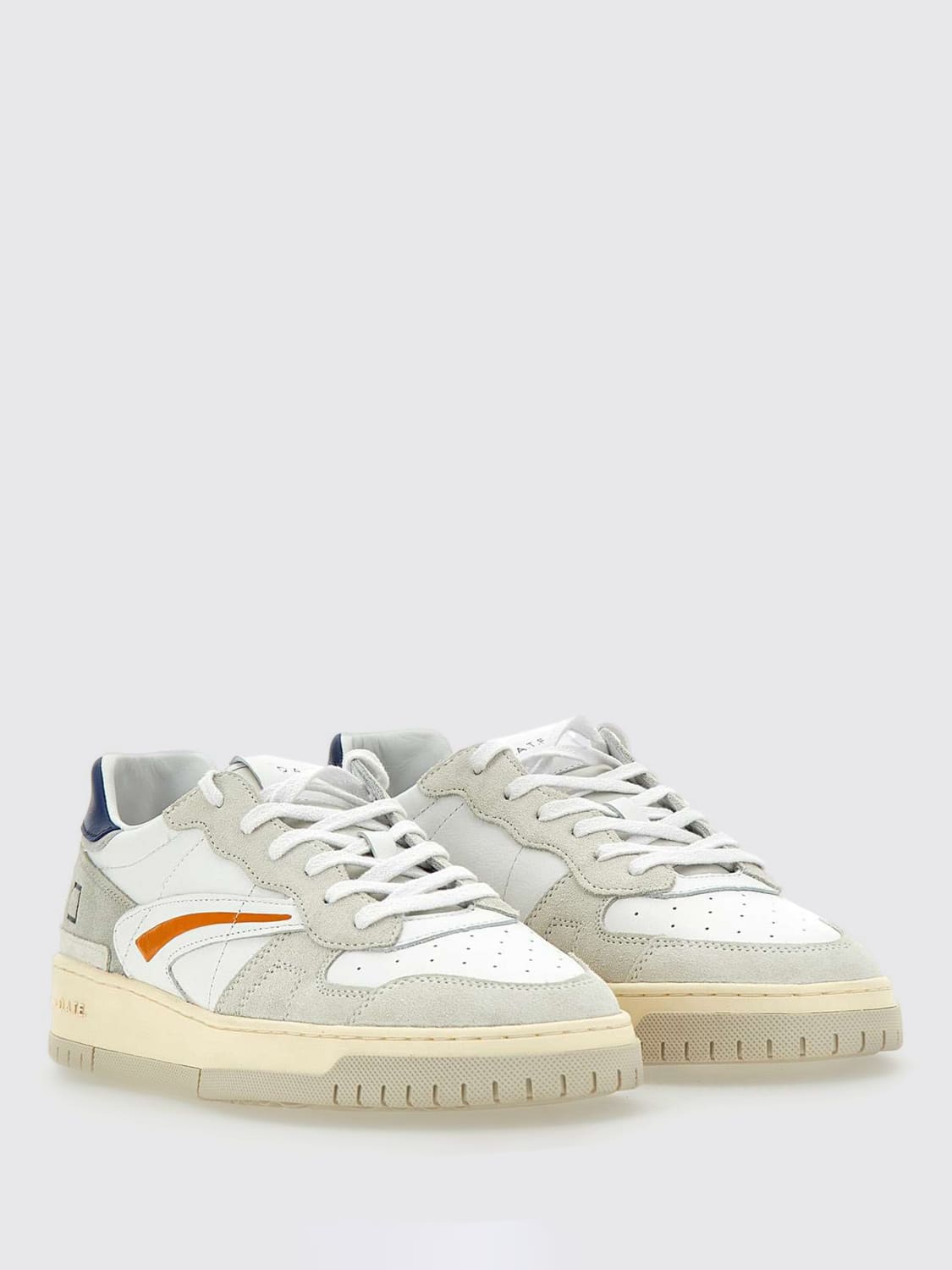 D.A.T.E. SNEAKERS: Sneakers Torneo Pure Soft D.A.T.E. in pelle , Bianco 1 - Img 2