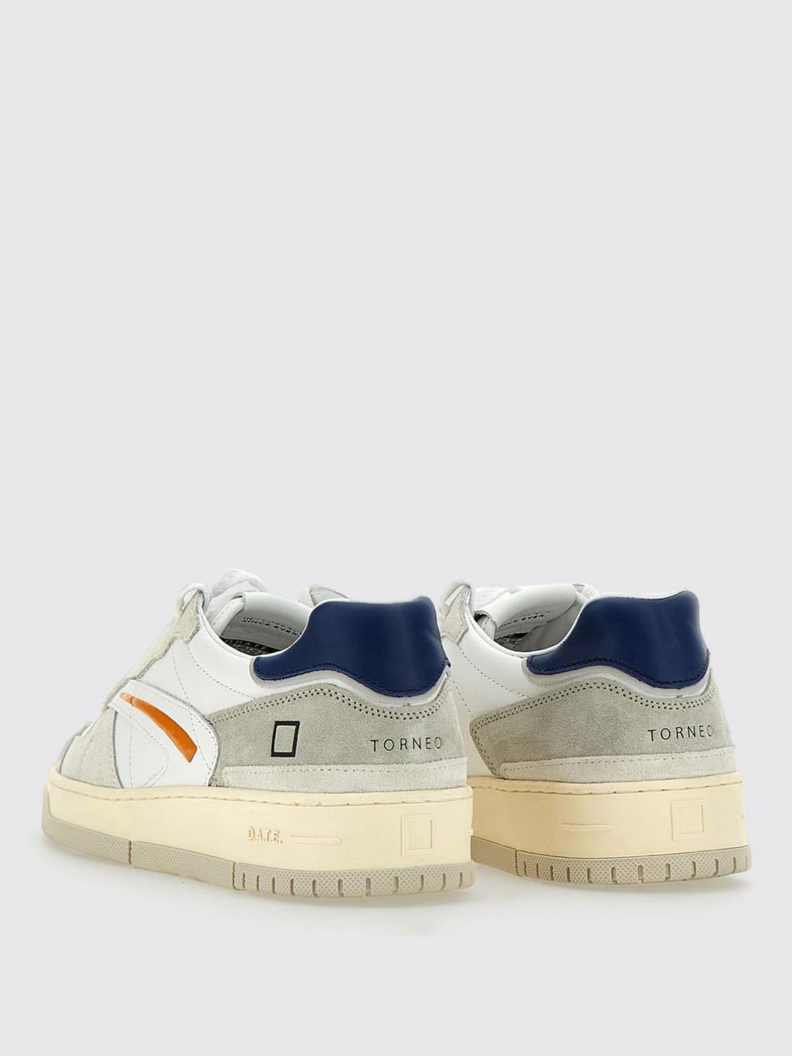 D.A.T.E. SNEAKERS: Sneakers Torneo Pure Soft D.A.T.E. in pelle , Bianco 1 - Img 3