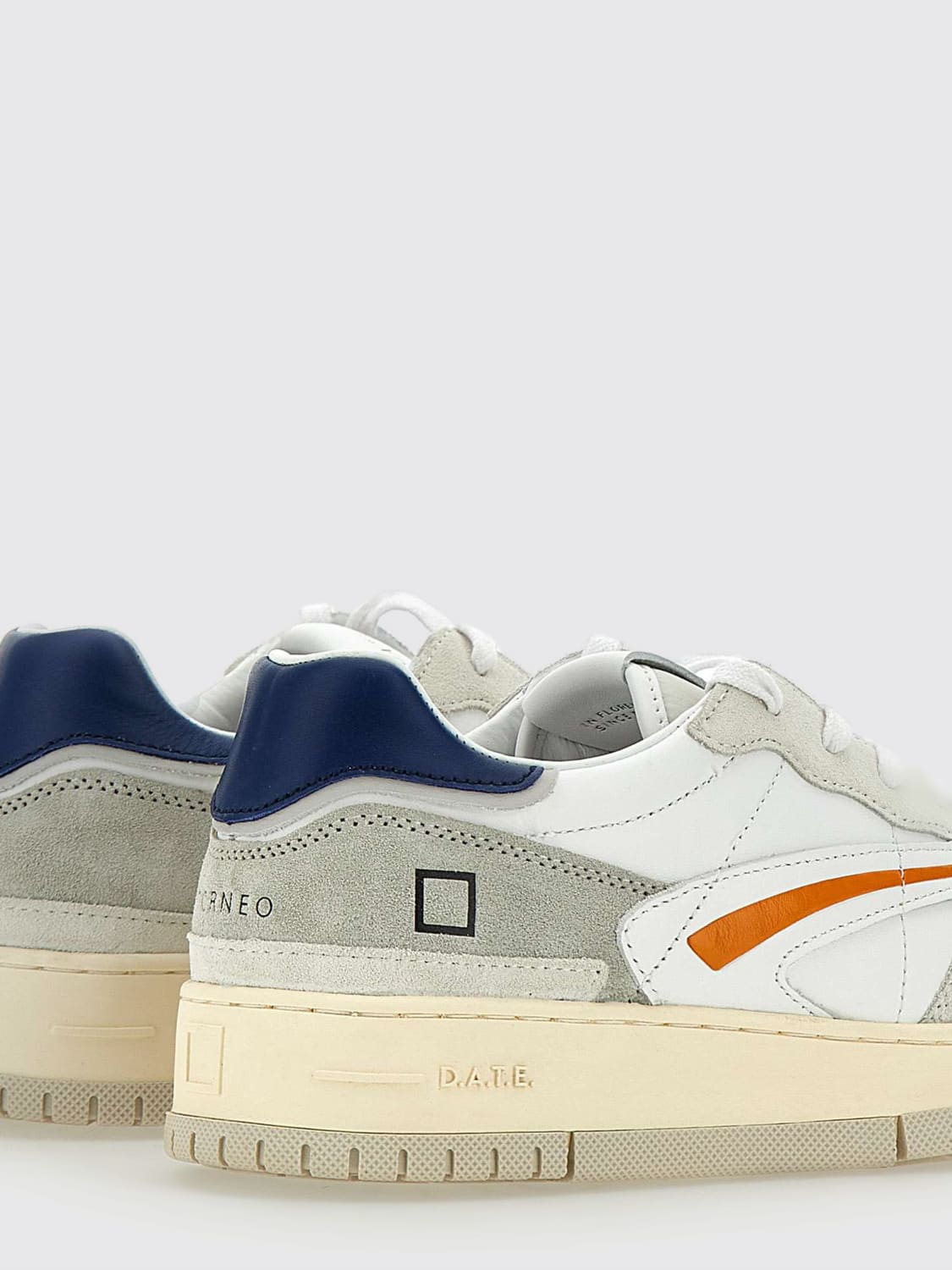 D.A.T.E. SNEAKERS: Sneakers Torneo Pure Soft D.A.T.E. in pelle , Bianco 1 - Img 4