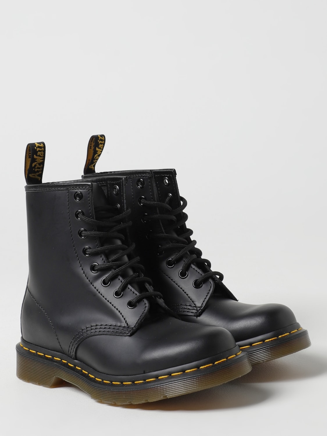 DR. MARTENS BOOTS: Shoes woman Dr. Martens, Black - Img 2