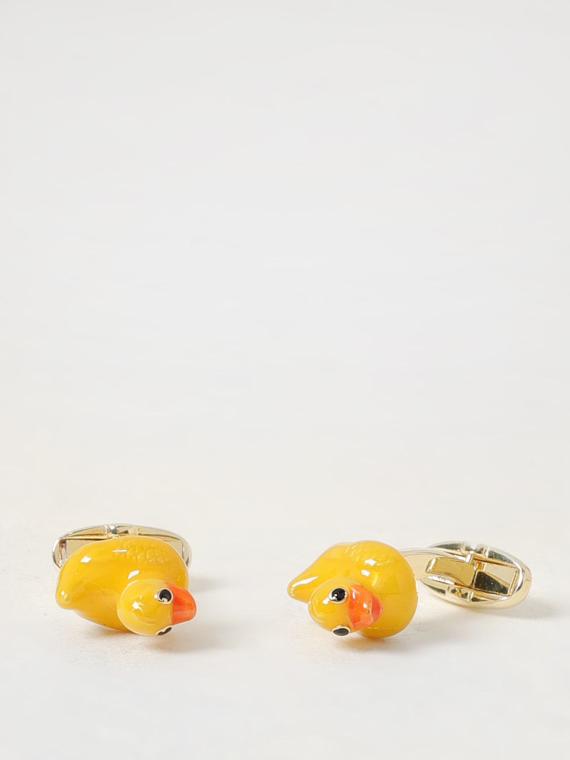 バングル PAUL SMITH Men Cufflinks Yellow M1ACUFFPDUCK 10 PAUL SMITH: Cufflinks men - Yellow | Paul Smith cufflinks