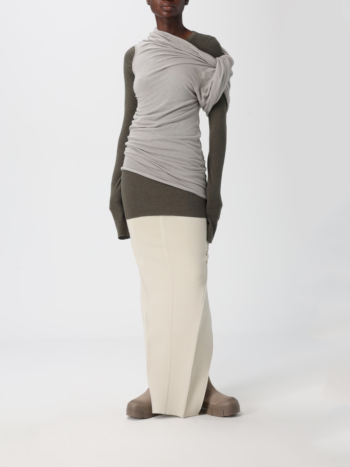 RICK OWENS ROCK: Rock damen Rick Owens, Ivory - Img 2