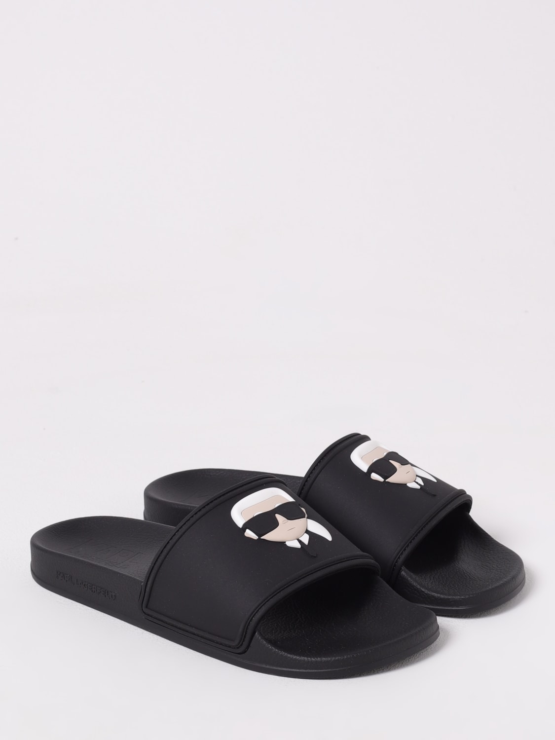 KARL LAGERFELD SANDALS: Sandals men Karl Lagerfeld, Black - Img 2
