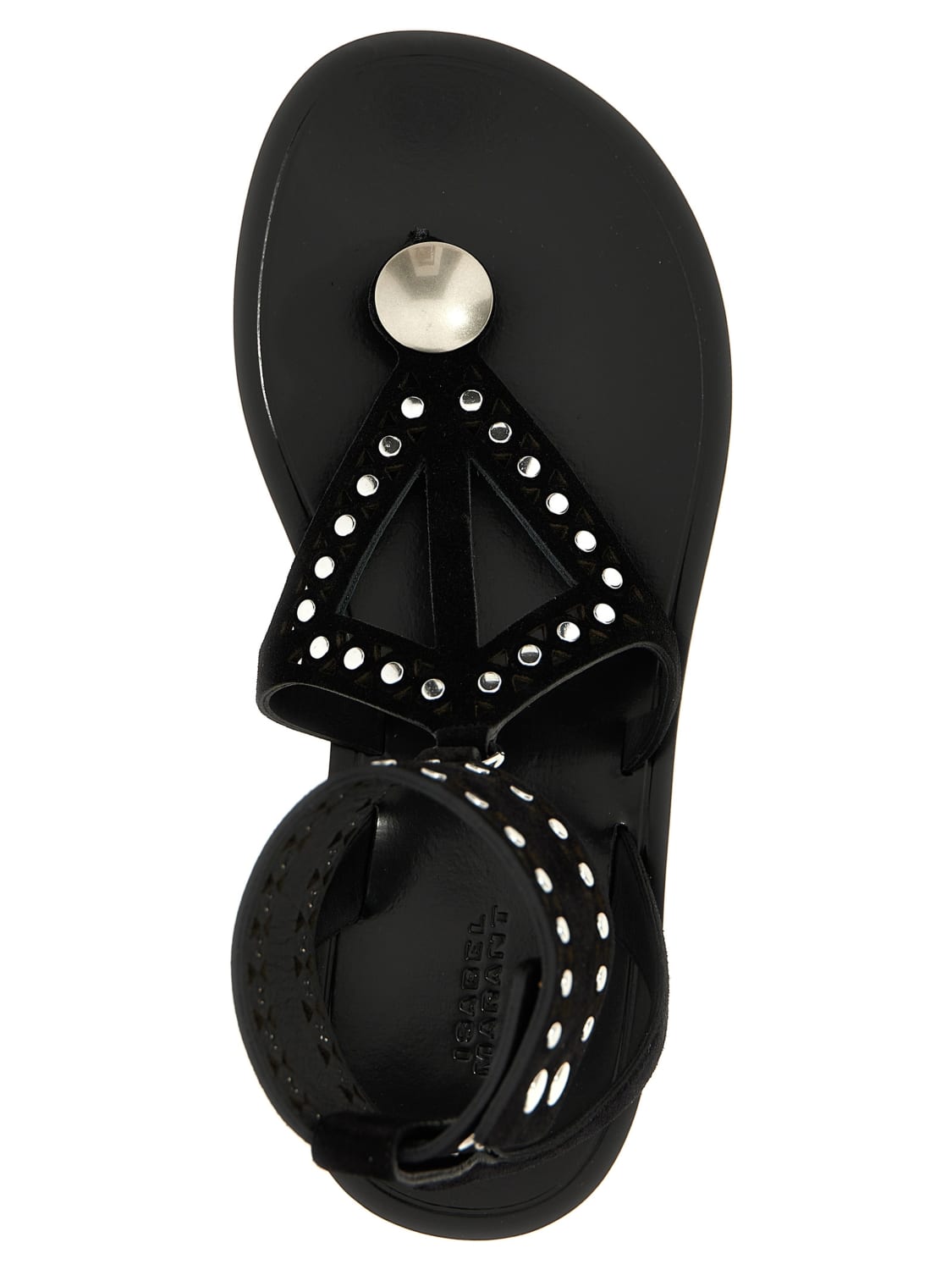 サンダル・ミュール Isabel Marant SS25 'Edil' sandals (SD0239FAC2B01S BKSI) ISABEL MARANT: Flat sandals woman - Black | Isabel Marant