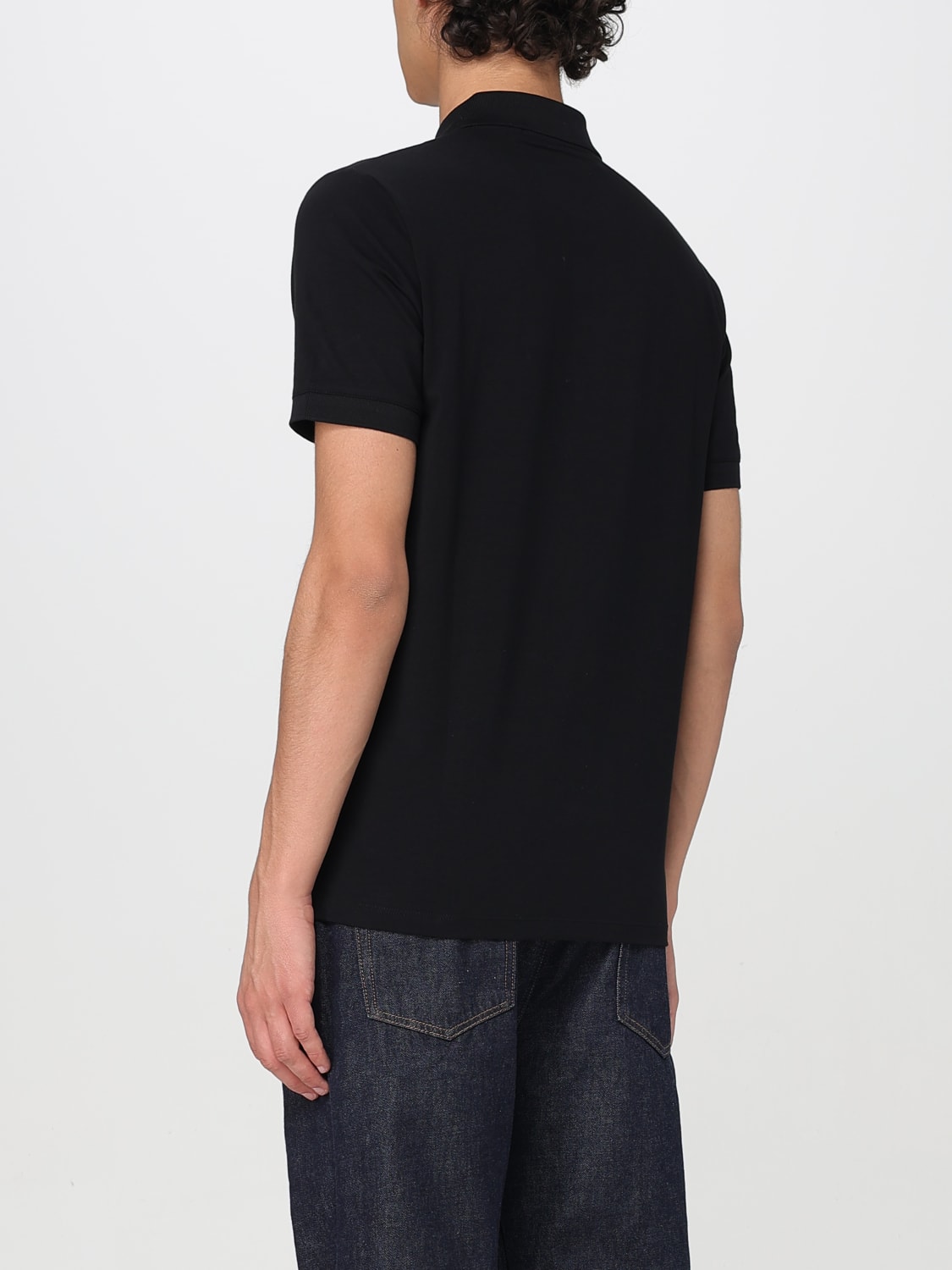 KARL LAGERFELD POLO: Polo herren Karl Lagerfeld, Schwarz - Img 2