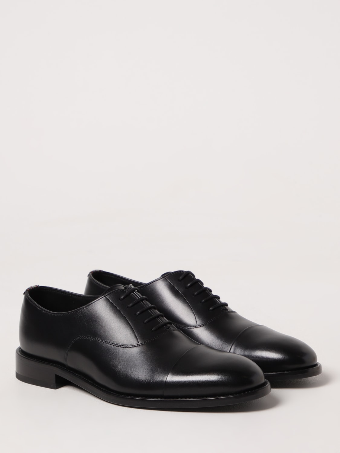 PAUL SMITH SCARPE STRINGATE: Oxford Paul Smith in pelle , Nero - Img 2