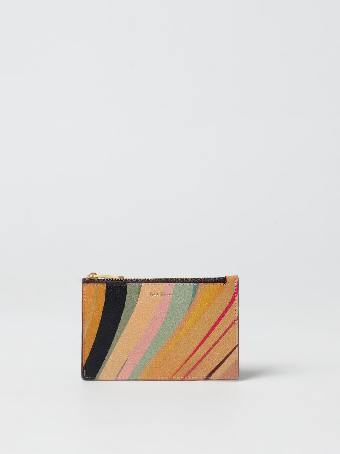 財布・小物その他 PAUL SMITH Woman Wallet Multicolor W1A8056GSWIRL 90 PAUL SMITH Womens 'Swirl' Small Credit Card with Coin Pouch