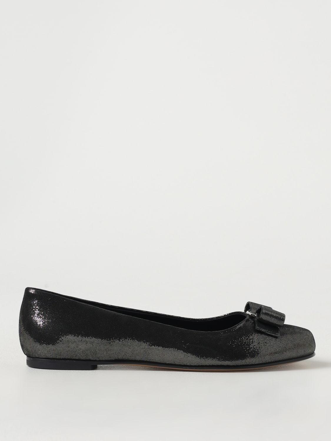 フラットシューズ FERRAGAMO Woman Ballet flats Silver 0779422 ARGENTO FERRAGAMO: Ballet flats woman - Silver | Ferragamo ballet