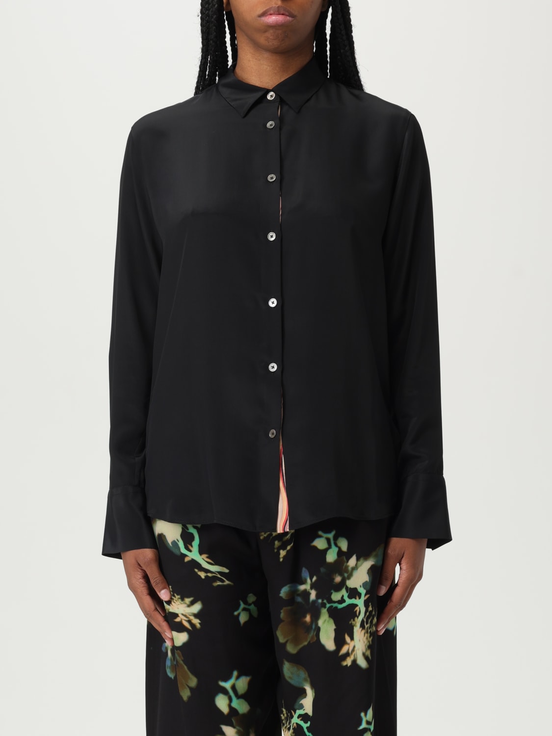 PS PAUL SMITH CAMISA: Camisa mujer Ps Paul Smith, Negro - Img 1