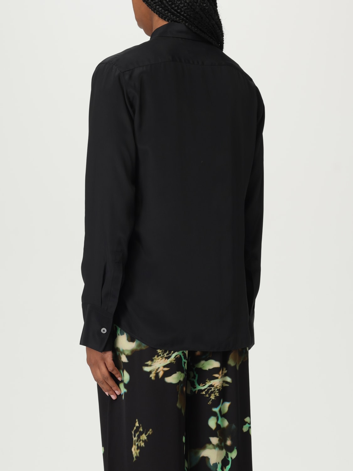 PS PAUL SMITH CAMISA: Camisa mujer Ps Paul Smith, Negro - Img 2