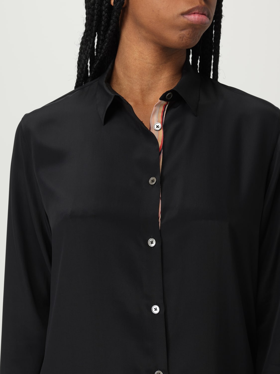 PS PAUL SMITH CAMISA: Camisa mujer Ps Paul Smith, Negro - Img 3