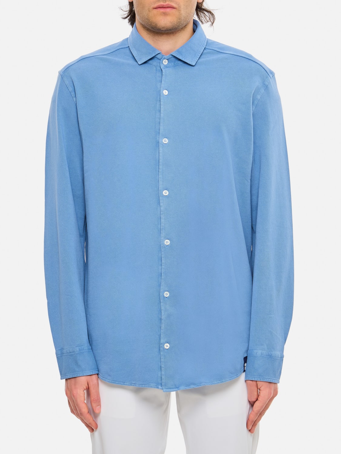 DRUMOHR CAMICIA: Camicia Drumohr in cotone , Azzurro - Img 1