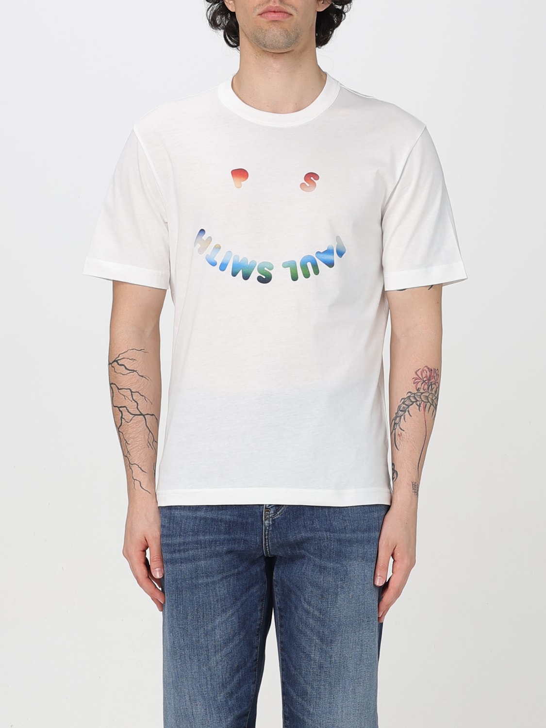 PS PAUL SMITH T-SHIRT: T-shirt men Ps Paul Smith, White - Img 1