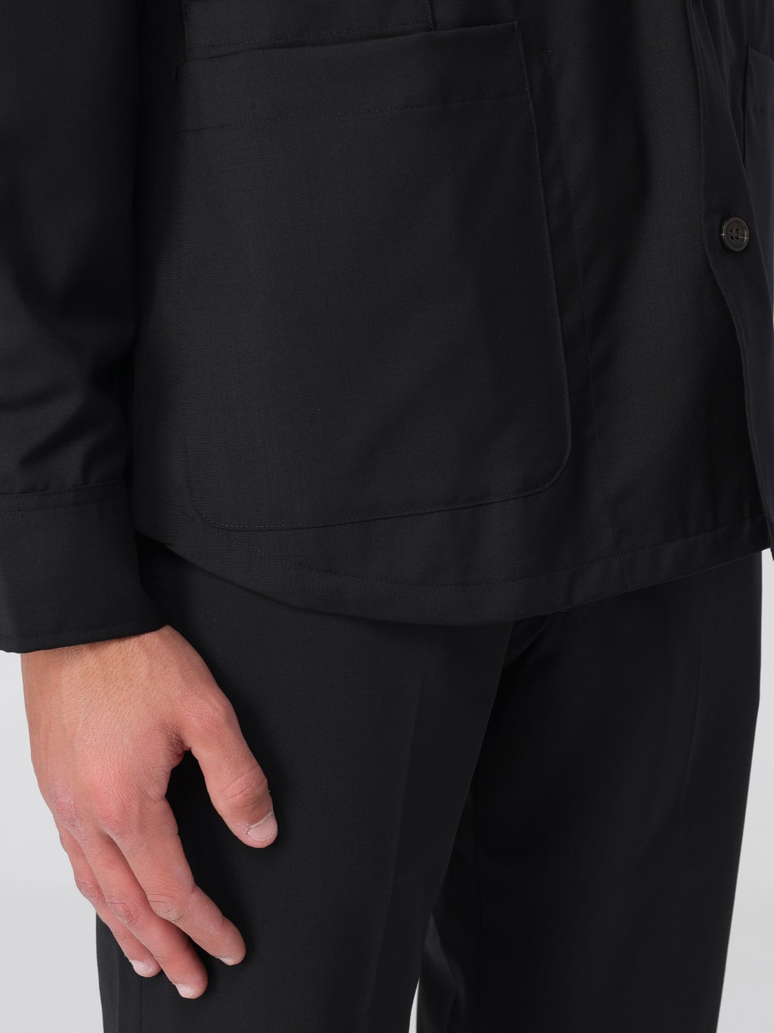 Emporio Armani Outlet: Jacket men - Black | Emporio Armani jacket