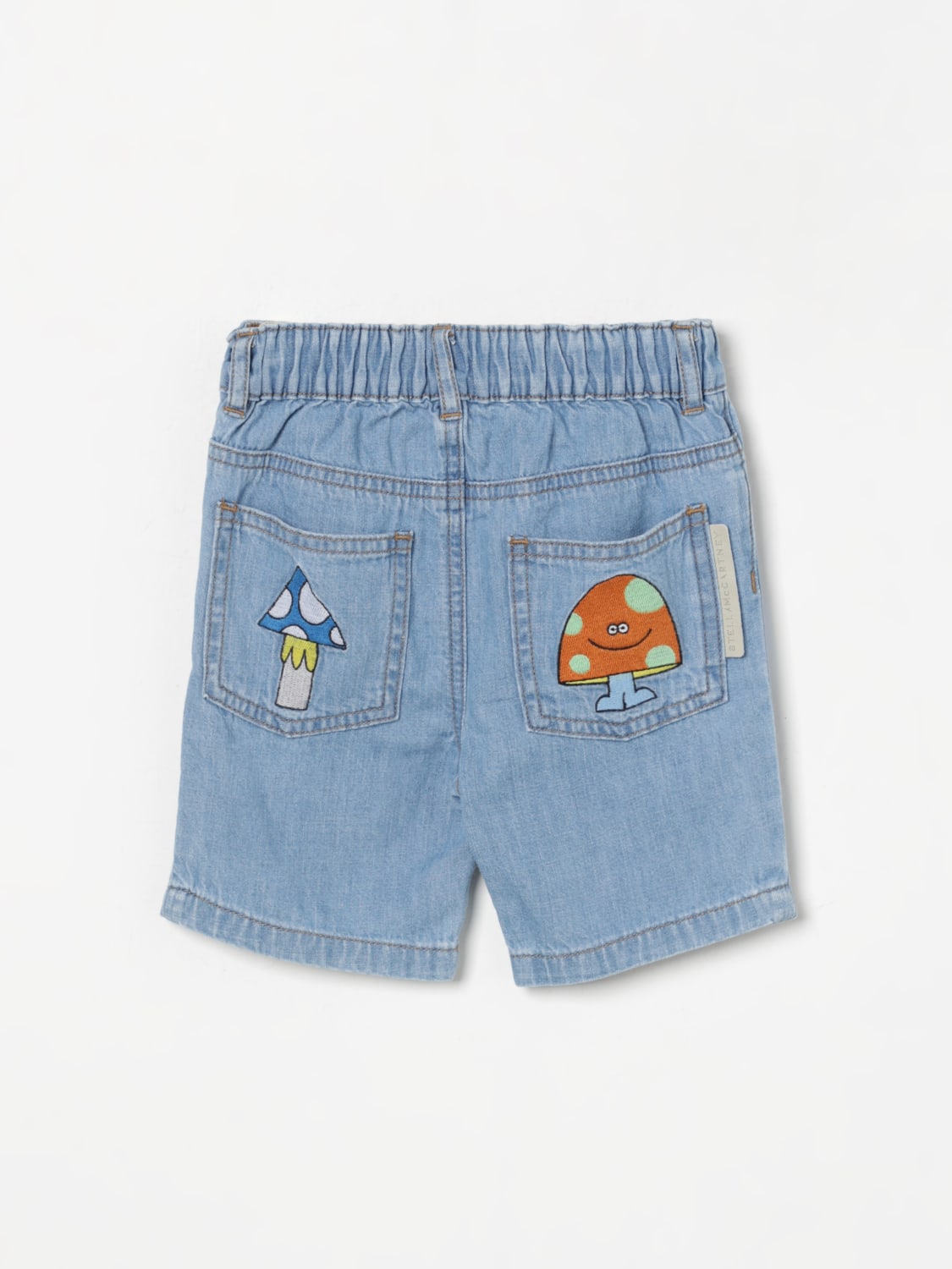 STELLA MCCARTNEY KIDS SHORTS: Pants kids Stella McCartney Kids, Blue - Img 2