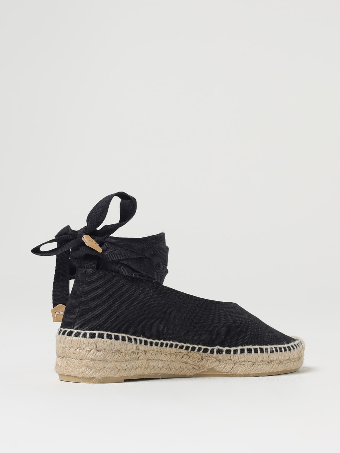 CASTAÑER ESPADRILLAS: Espadrillas Gea Castañer in canvas di cotone , Nero - Img 3