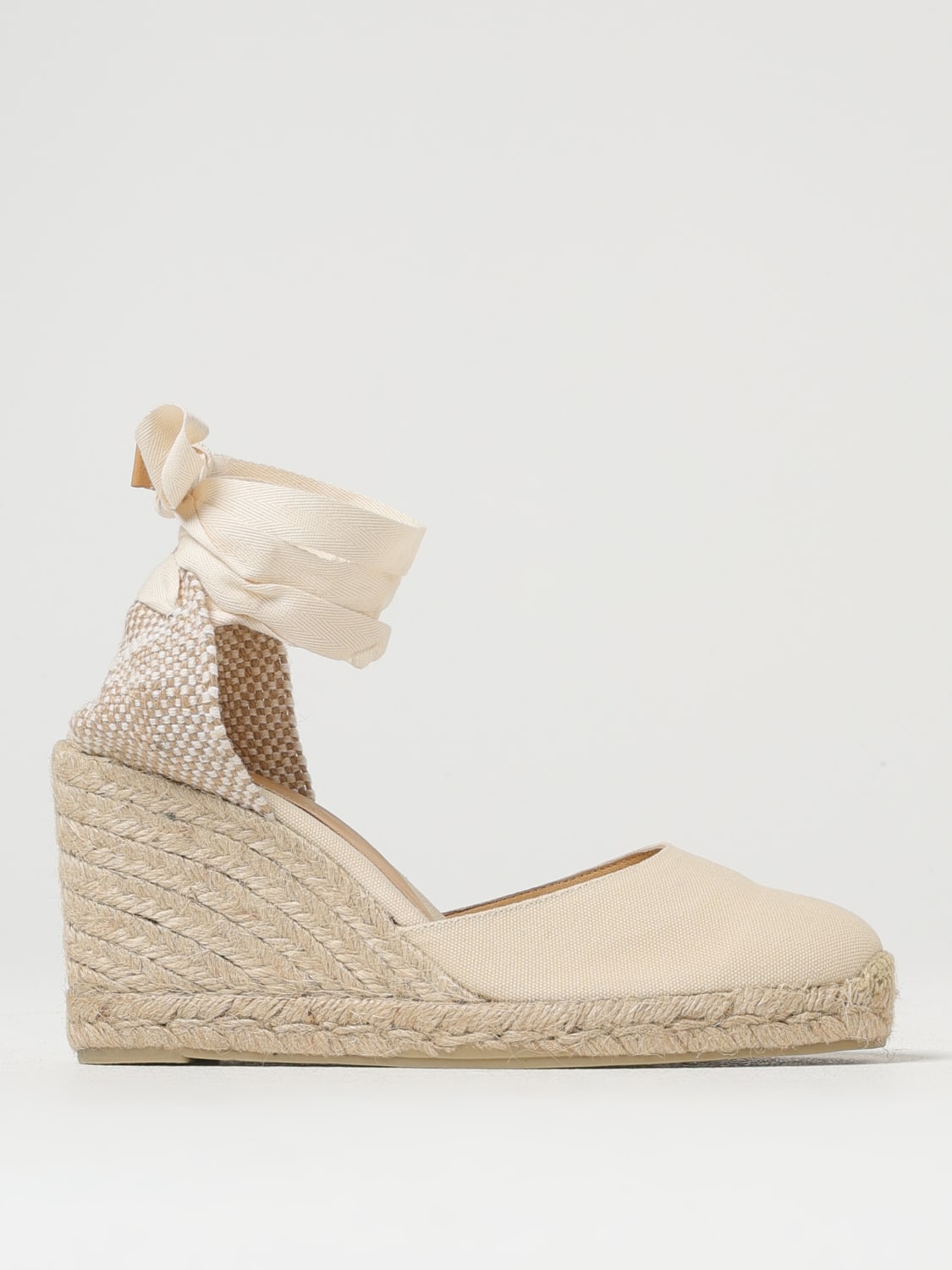 CASTAÑER ESPADRILLE: Espadrilles woman CastaÑer, Ivory - Img 1