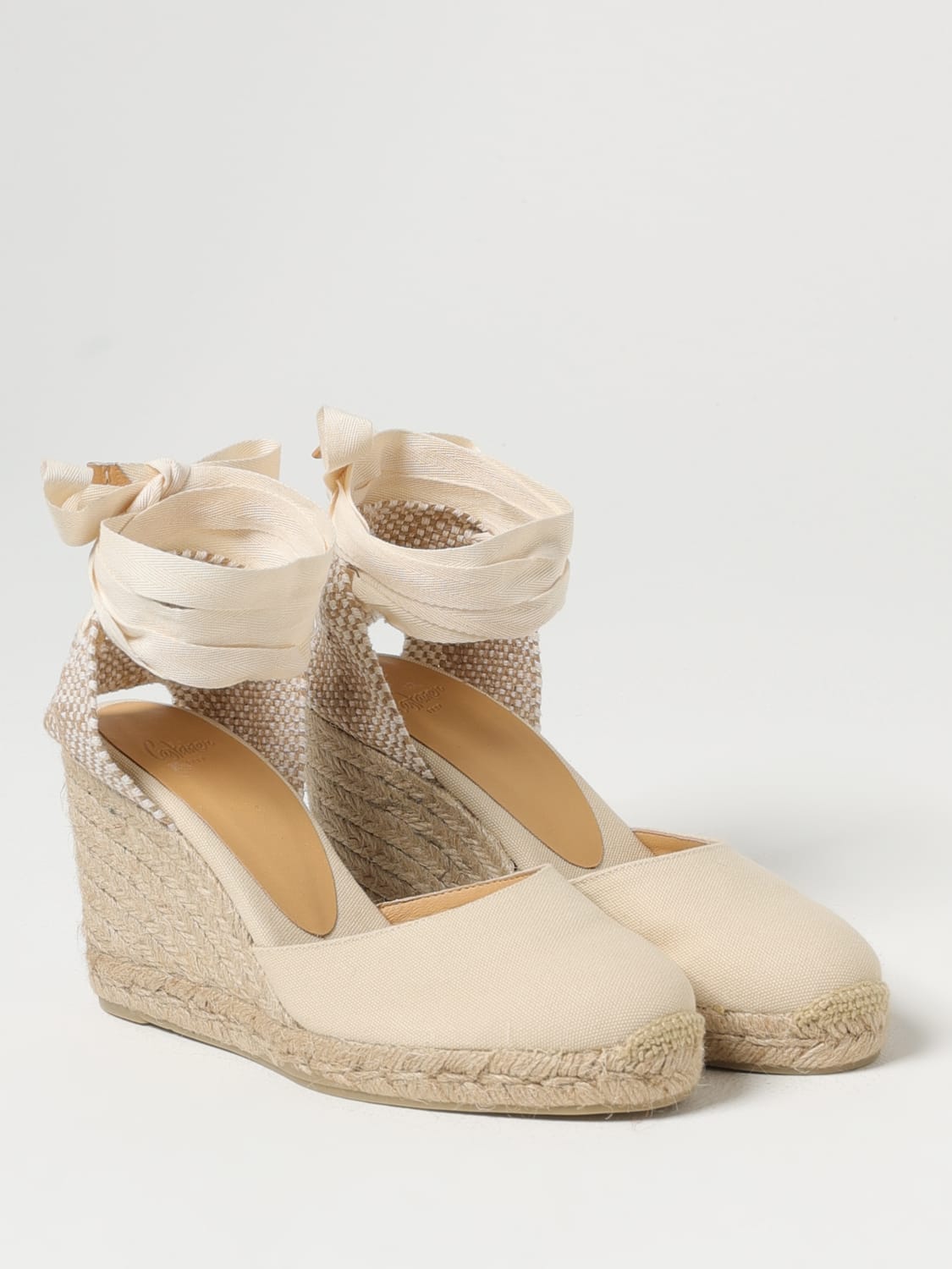 CASTAÑER ESPADRILLE: Espadrilles woman CastaÑer, Ivory - Img 2