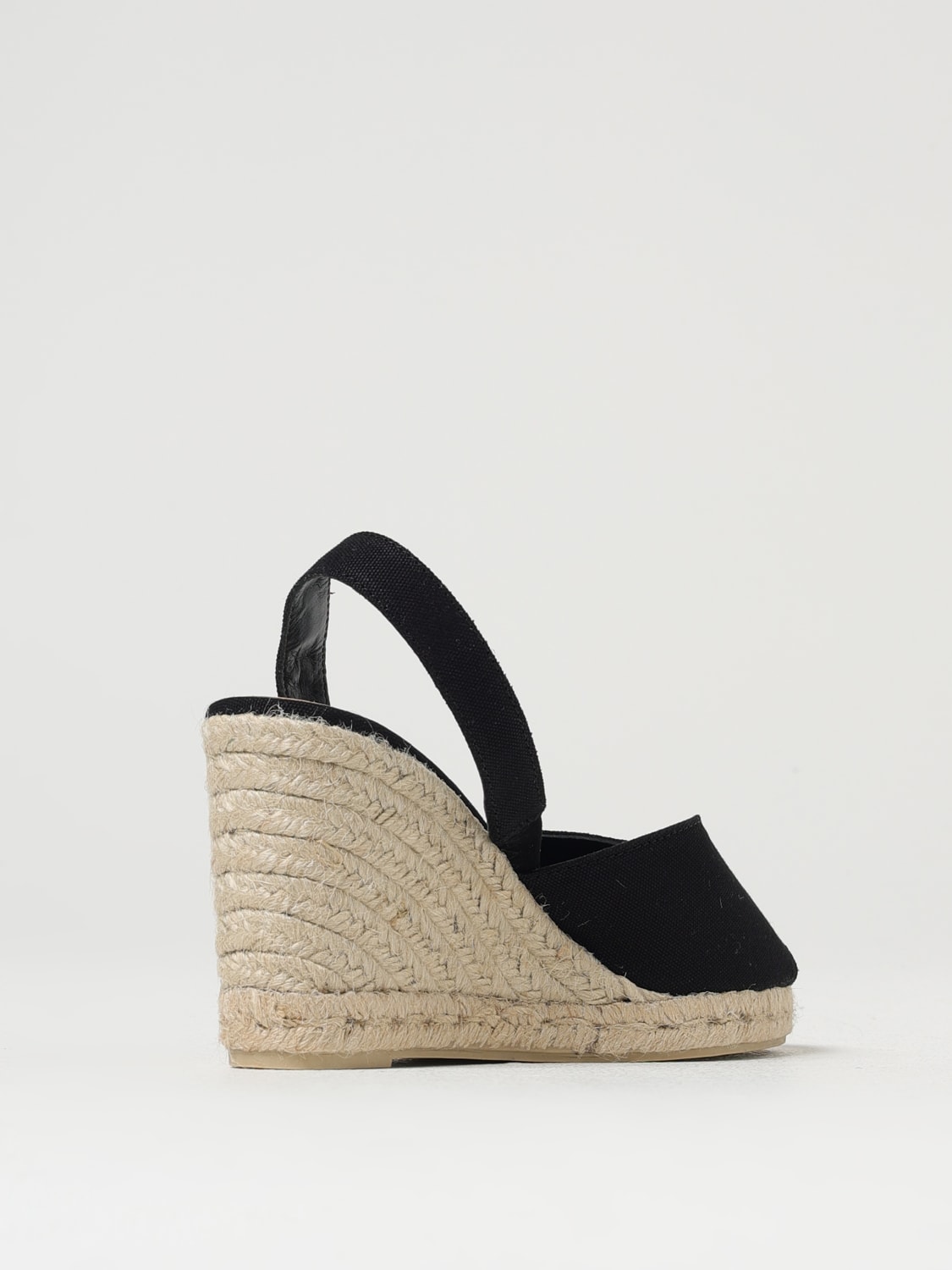CASTAÑER HEELED SANDAL: Espadrilles woman CastaÑer, Black - Img 3