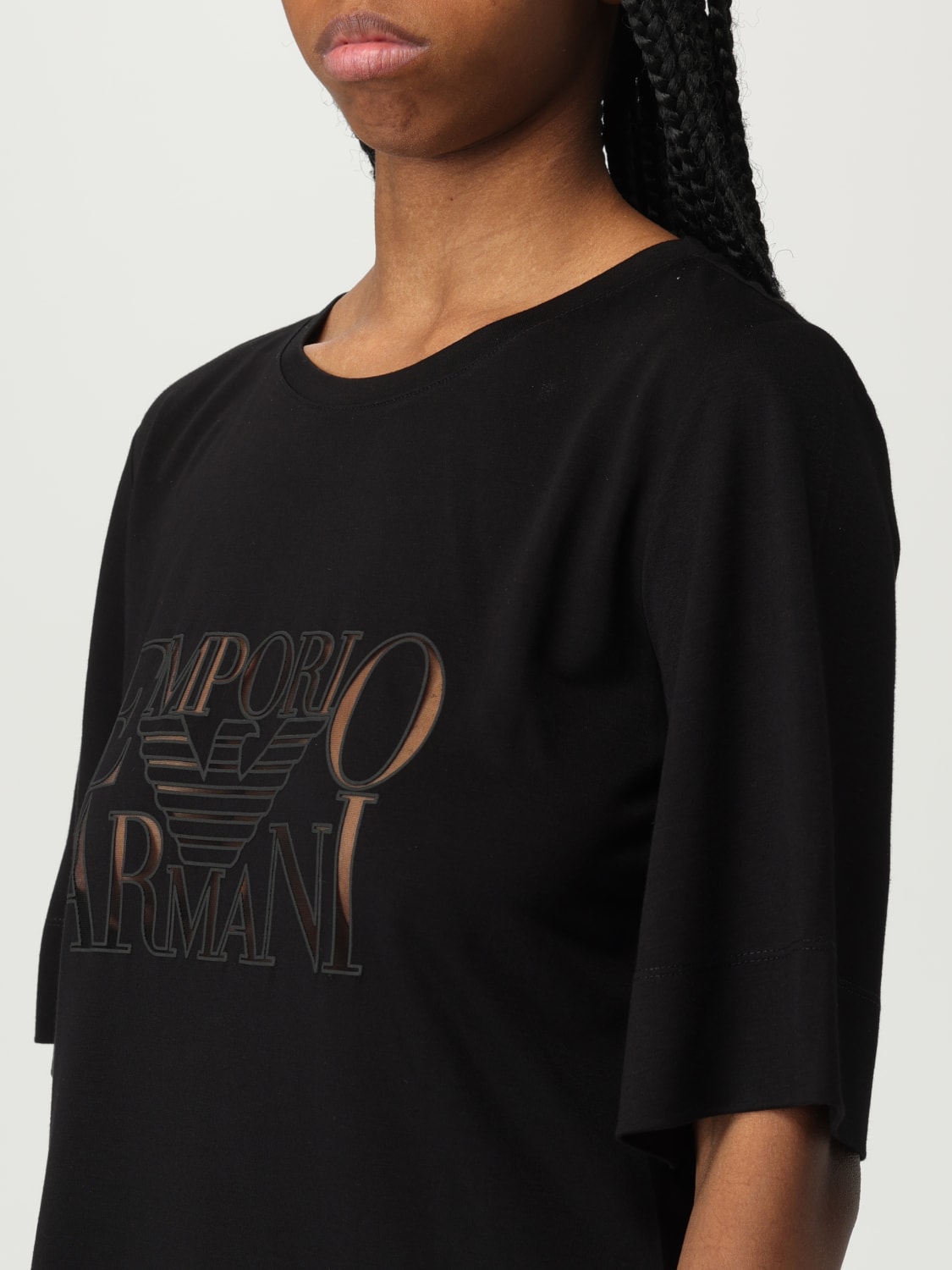 スカート EMPORIO ARMANI Woman Wrap-skirt Black EW000618AF12187 UC001 EMPORIO ARMANI: Wrap-skirt woman - Black | Emporio Armani