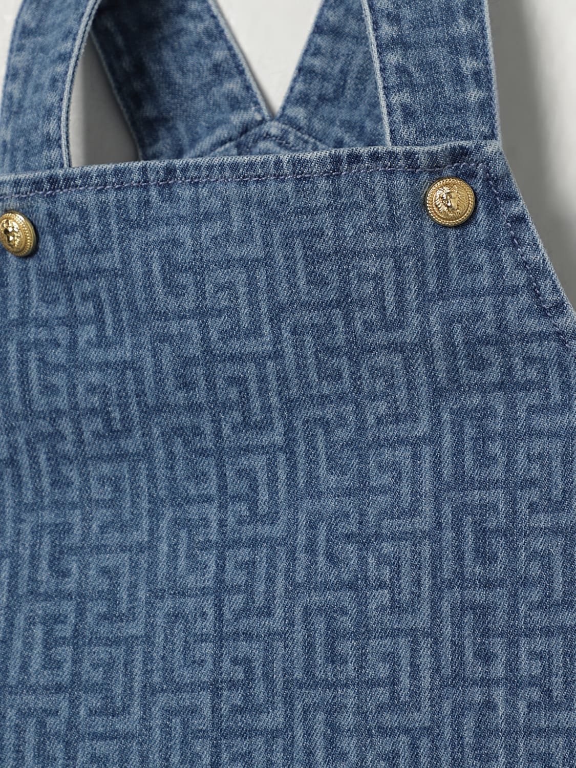 BALMAIN TRACKSUIT: Balmain baby dress, Gnawed Blue - Img 3