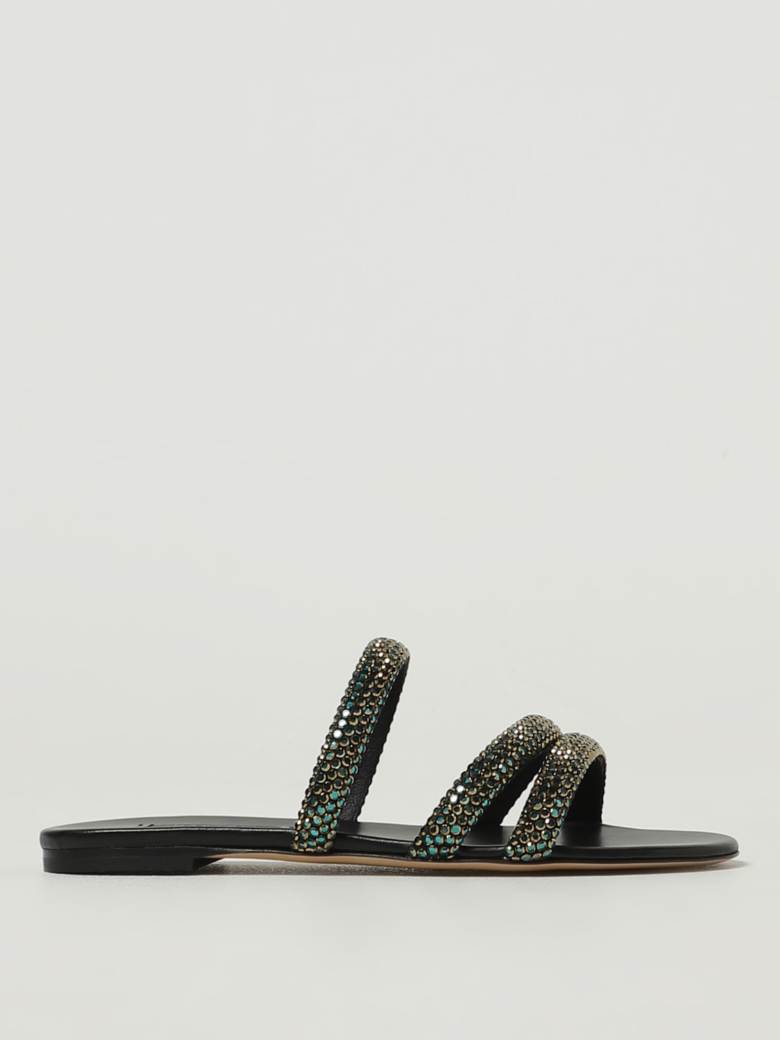 シューズ・サンダルその他 CASADEI Woman Flat sandals Black 1N230J0101C2660 9000 1N230J0101C2660_9000_0.jpg
