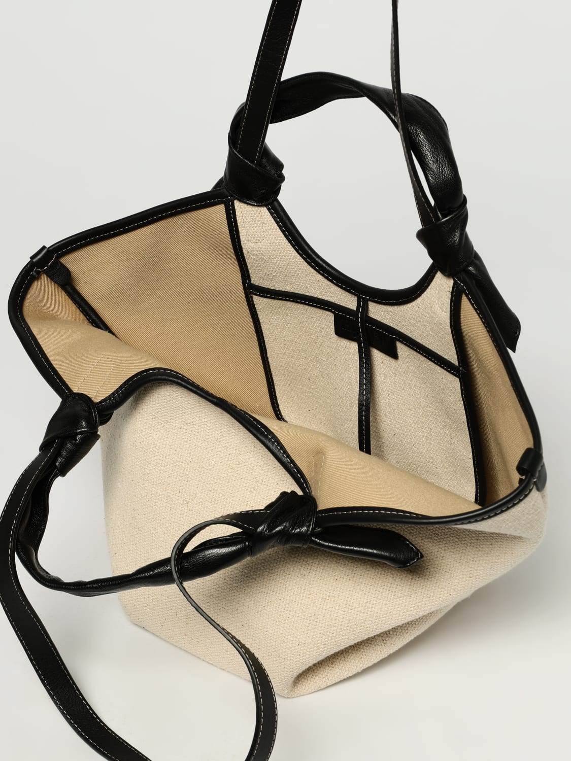 HEREU HANDBAG: Shoulder bag woman Hereu, Black - Img 4