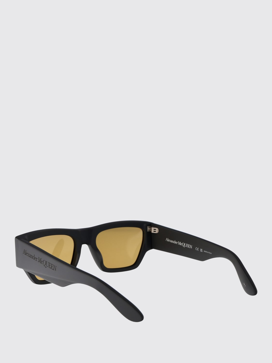 MCQUEEN 太阳镜: 太阳镜 男士 McQueen, 灰色 - Img 3