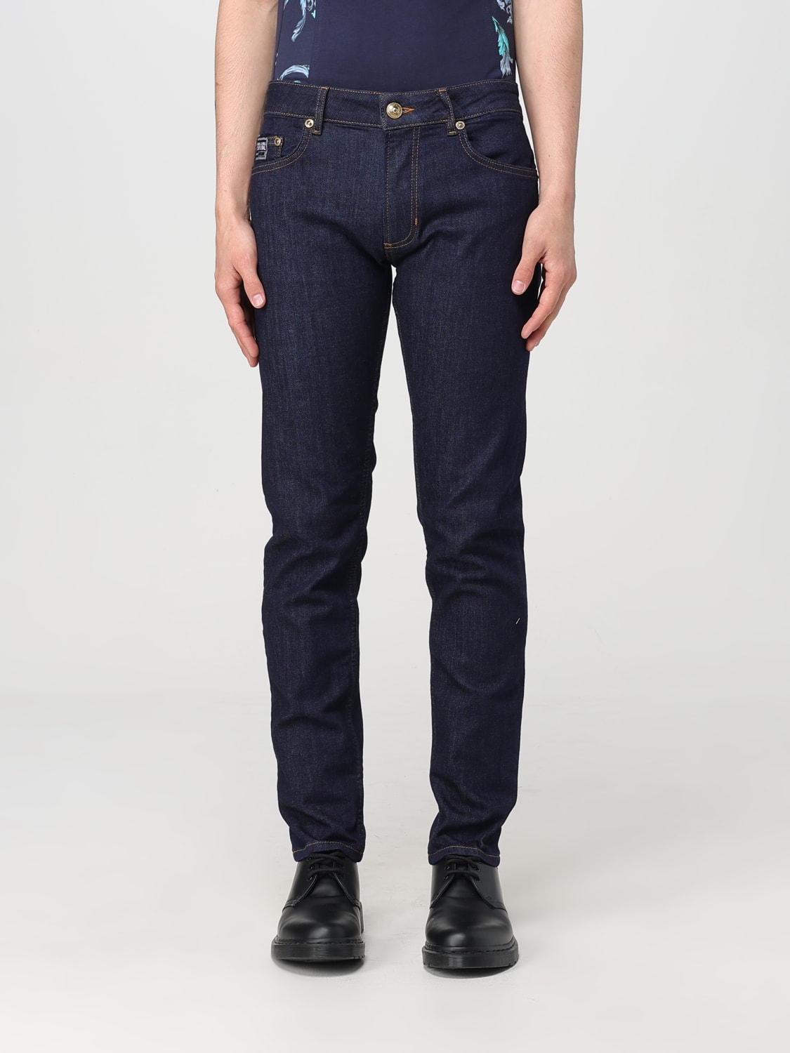 VERSACE JEANS COUTURE JEANS: Hose herren Versace Jeans Couture, Blau - Img 1