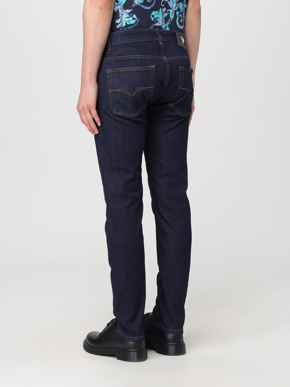 VERSACE JEANS COUTURE JEANS: Hose herren Versace Jeans Couture, Blau - Img 2