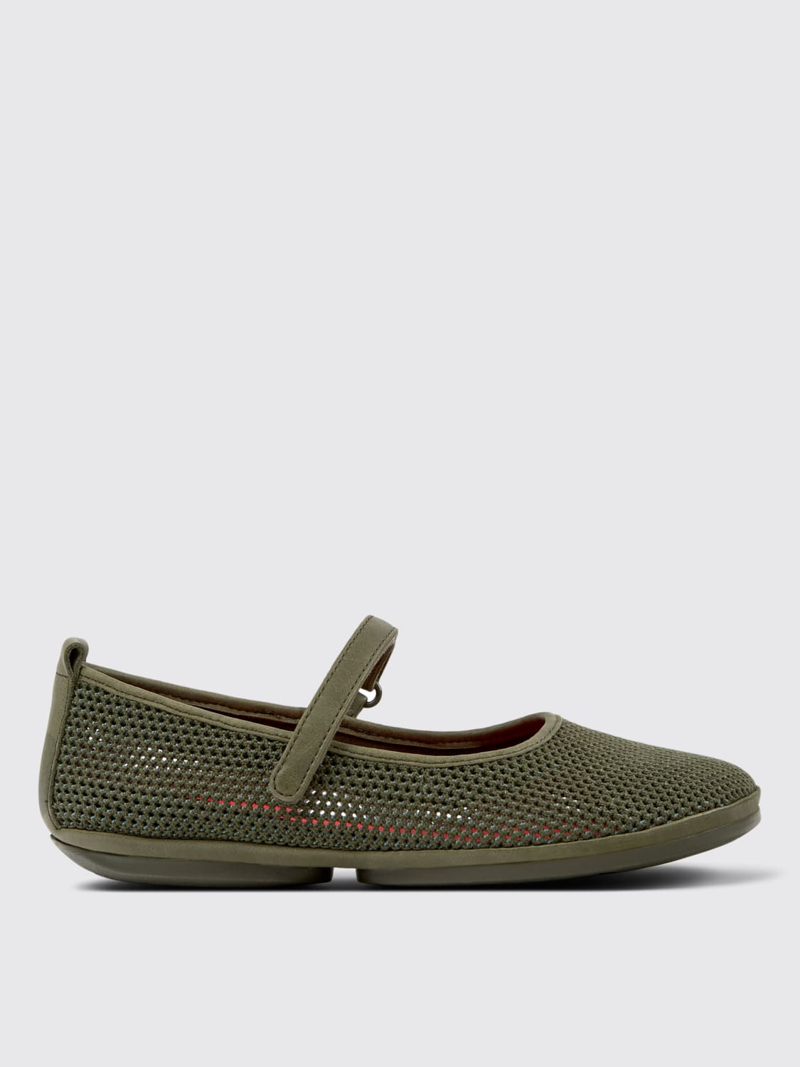 CAMPER BALLET FLAT: Ballet flats woman Camper, Green - Img 1
