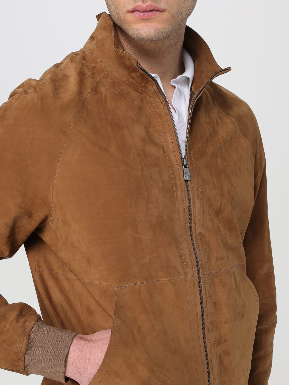 CORNELIANI: Jacket men - Brown | Corneliani jacket