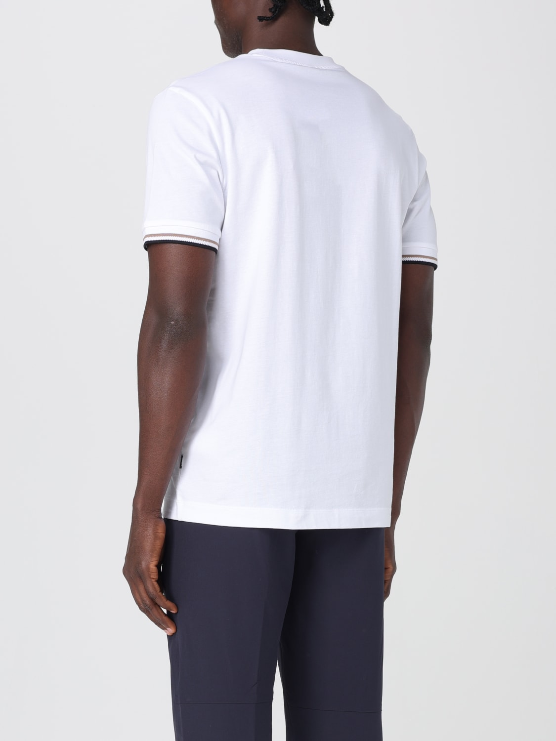 BOSS T恤: T恤 男士 Boss, 白色 - Img 2