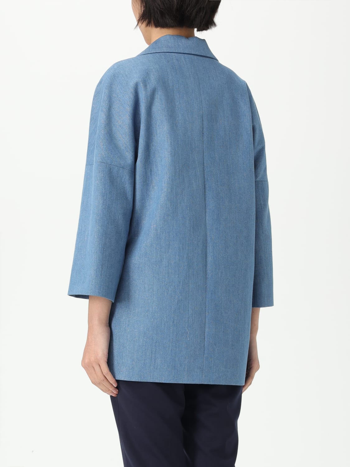 ジャケット TAGLIATORE Woman Jacket Blue BRUNA750026 I1234 TAGLIATORE: Coat woman - Blue | Tagliatore jacket