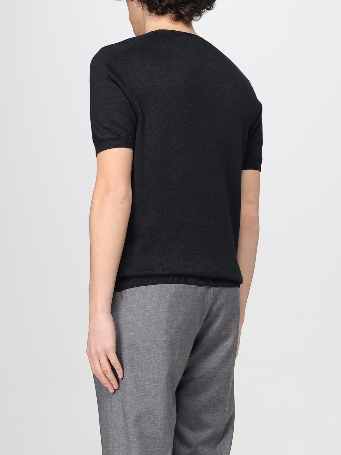 TAGLIATORE SWEATER: Tagliatore sweater, Black - Img 2