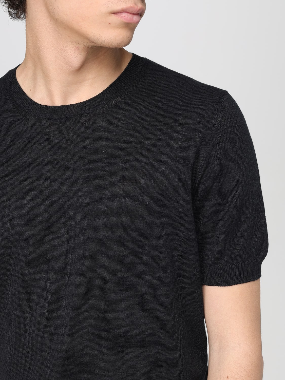 TAGLIATORE SWEATER: Tagliatore sweater, Black - Img 3