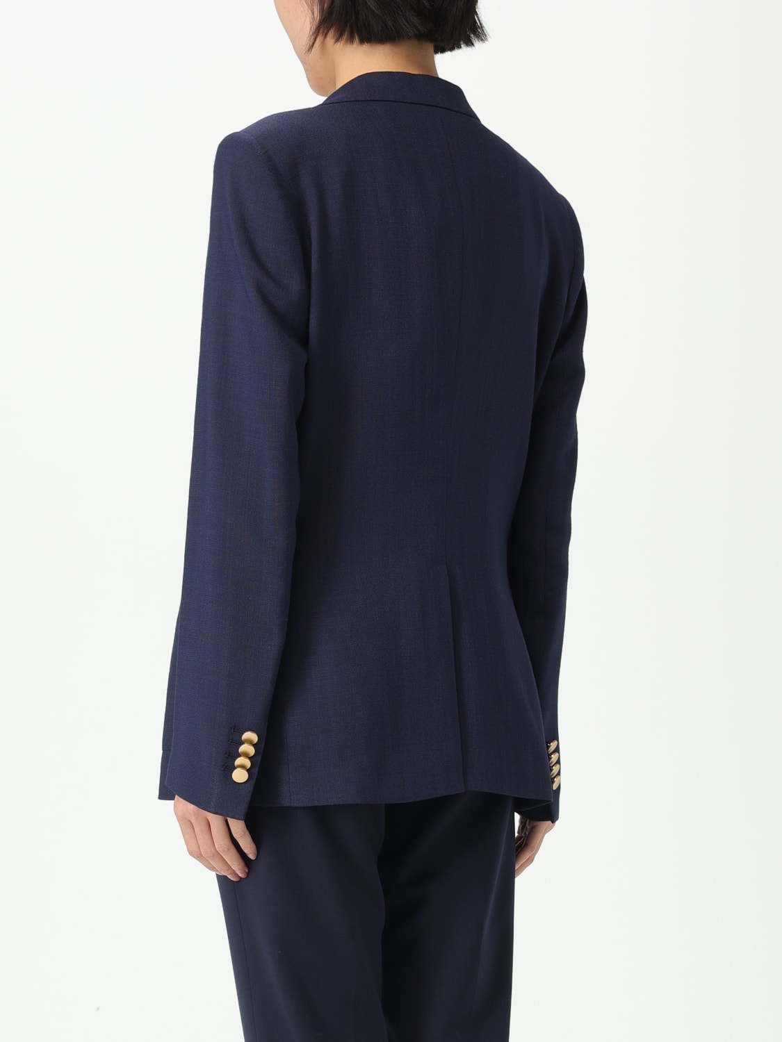アウターその他 TAGLIATORE Woman Blazer Blue JPARIGI12L340159 EB849 TAGLIATORE: Blazer woman - Blue | Tagliatore blazer