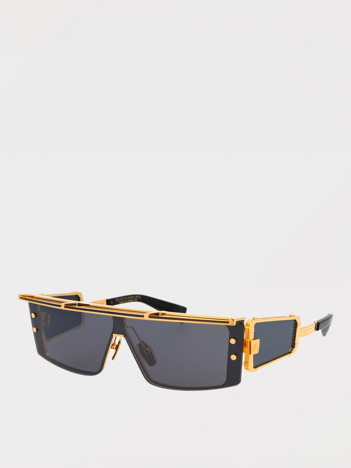 BALMAIN SUNGLASSES: Sunglasses men Balmain, Black - Img 2